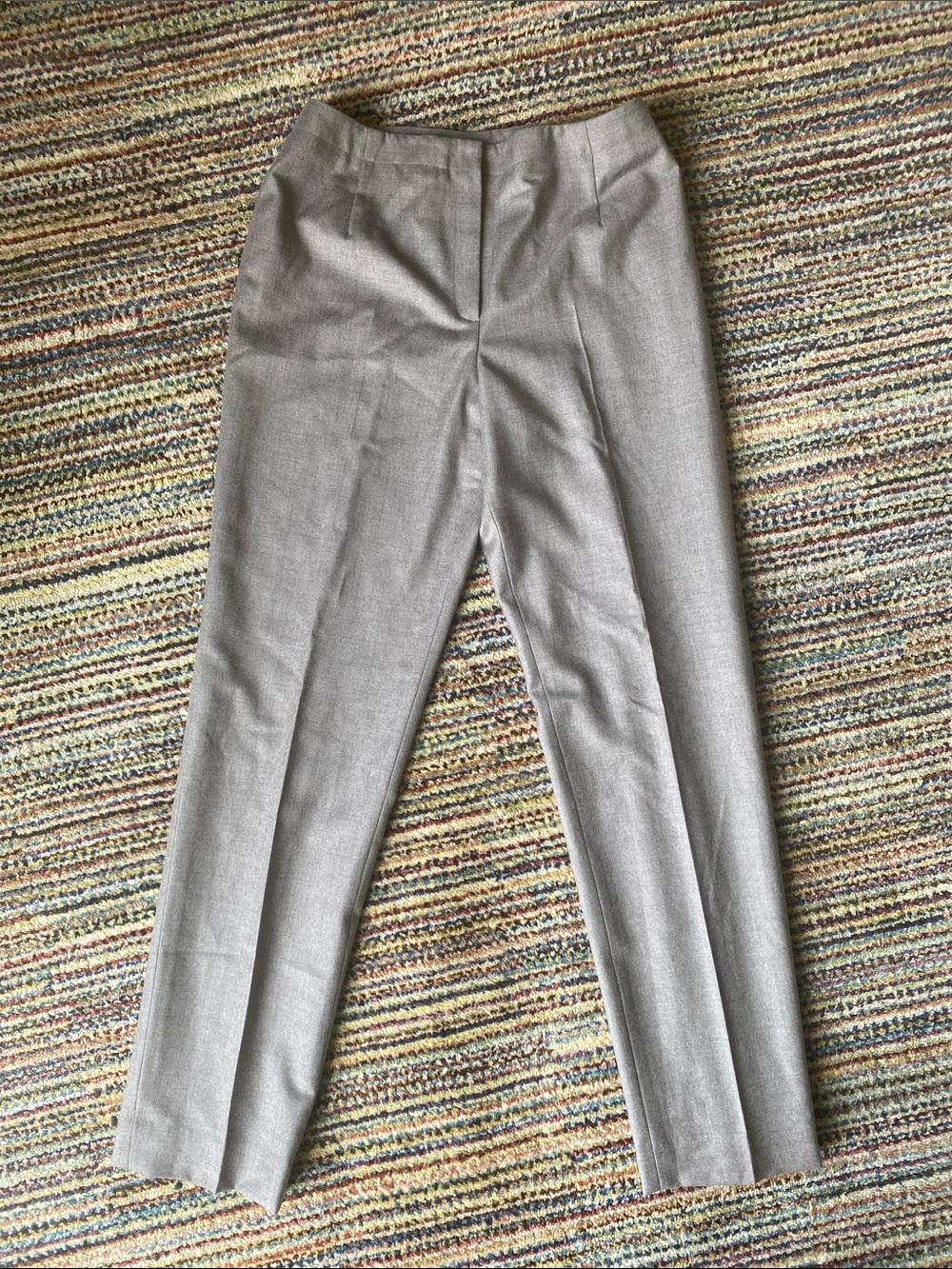 Carlisle Women’s Light Gray Dress Pants - Slim Straight 12